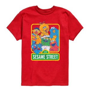 Boys' - Sesame Street - 123 Sesame Street Short Sleeve Graphic T-Shirt - 1 of 3