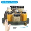 Unique Bargains Kitchen PET Rotating Turntable Lazy Susan Organizer Spice Rack 1 Pc - image 3 of 4