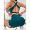Yoga Set with Sports Bra and Shorts - 2 of 4