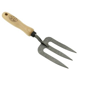 DeWit Welldone Hand Fork – Heavy-Duty, Well-Balanced Garden Tool, 10.8”L - 1 of 4