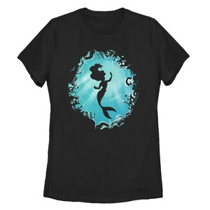 Women's The Little Mermaid Ariel's Grotto T-Shirt - 1 of 3