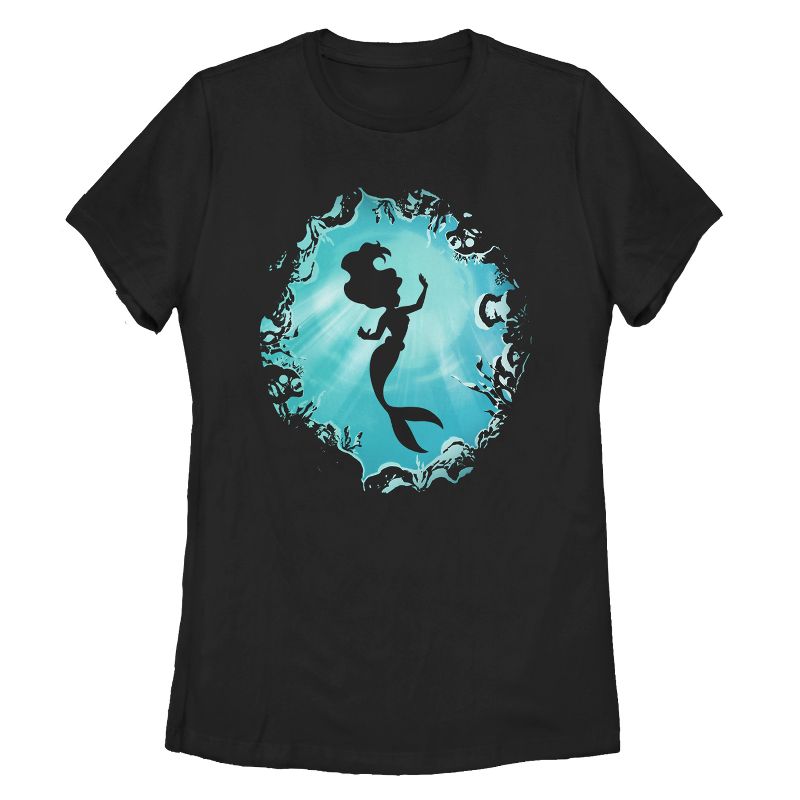 Women's The Little Mermaid Ariel's Grotto T-Shirt, 1 of 4