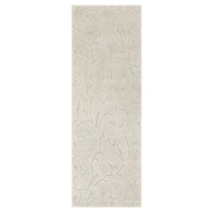 Washable Modern Solid Rug Non Slip Low Pile Rug Soft Contemporary Throw Floor Cover Foldable Indoor Carpet for Living Room Bedroom Playroom Nursery - 1 of 4