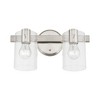Livex Lighting Munich 2 - Light Vanity in  Brushed Nickel - 3 of 4