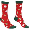 Pavilion Gift Company - Christmas Cheer - 15.5 oz Mug and Sock Set - Drinkware - 4 of 4