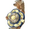 HOMLUX Level 3 Interactive Dog Puzzle Toy Slow Feeder & Treat Dispenser for Dogs,Blue - 2 of 4
