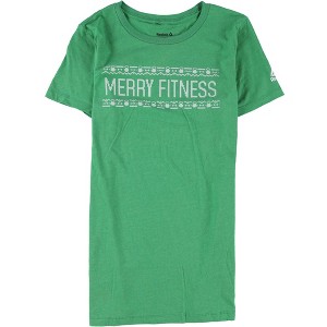 Reebok Womens Merry Fitness Graphic T-Shirt - 1 of 2