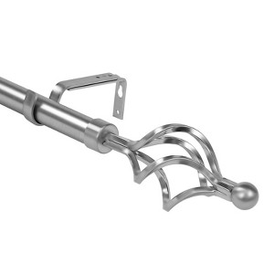 Urbanest 1-inch Diameter Birdcage Adjustable Single Drapery Curtain Rod - 1 of 1