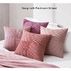 LISM 18x18 Inch Boho Decorative Pillowcases,Corduroy Striped Throw Pillow Covers Set of 4 - 3 of 4