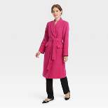 Women's Essential Wool Overcoat Jacket - A New Day™