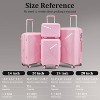 TOBILI Luggage Sets 4 Piece(14/20/24/28), Expandable Lightweight Suitcase with 4 Double 360 Degrees Mute Spinner Wheels - 3 of 4