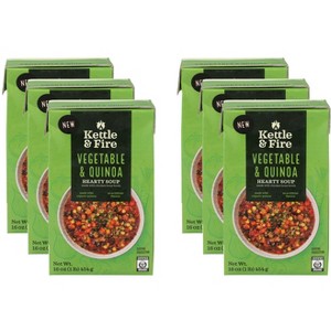 Kettle & Soup Vegetable & Quinoa Hearty Soup - Case of 6 - 16 oz - 1 of 2