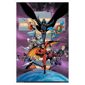 Trends International DC Comics - Teen Titans - Group Framed Wall Poster Prints - 1 of 4