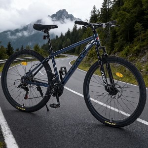 KWPZQEB 27.5" Mountain Bike with Wheels 21 Speed, Outdoor Cycling Bike with Aluminum Alloy Frame & Front Suspension, Outdoor Bicycles for Men & Women - 1 of 4