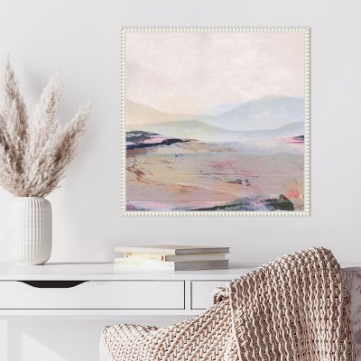 Beaded Framed Abstract Nature Canvas Wall Art, 22 x 22-in.