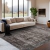 Washable Hallway Runner Rug, Vintage Oriental Floral Low Pile Carpet, Non-Slip & Stain Resistant - 2 of 4
