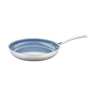 10-Piece Stainless Steel Ceramic Nonstick Cookware Set