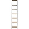 Lisa Etagere - FOX4275 - Oak/Black - Safavieh Couture - 4 of 4