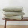 Isla Jade Twin/Twin XL Channel Stitched Jersey Knit Quilt Set Green - 3 of 4