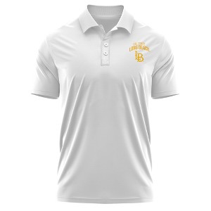 Men's California State University Long Beach Adult Polo Left Chest Logo - 1 of 4