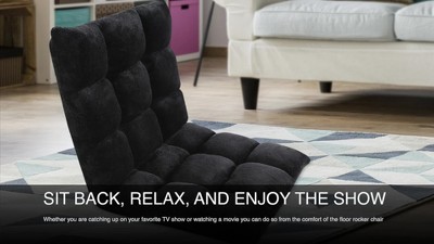 Beige Microfiber Armless Adjustable Recliner Gaming Chair