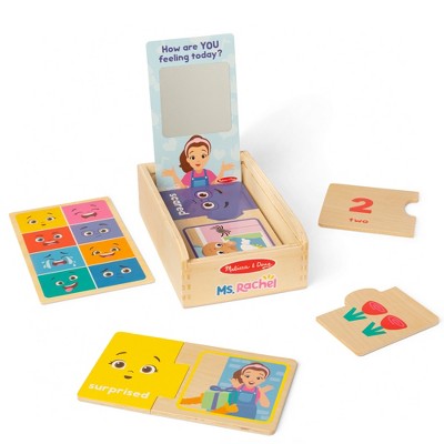 Melissa & Doug Ms. Rachel Big Feelings Puzzles - 16pc