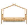 YOOCOZZ Twin Size Wooden House Bed with Drawers - 4 of 4