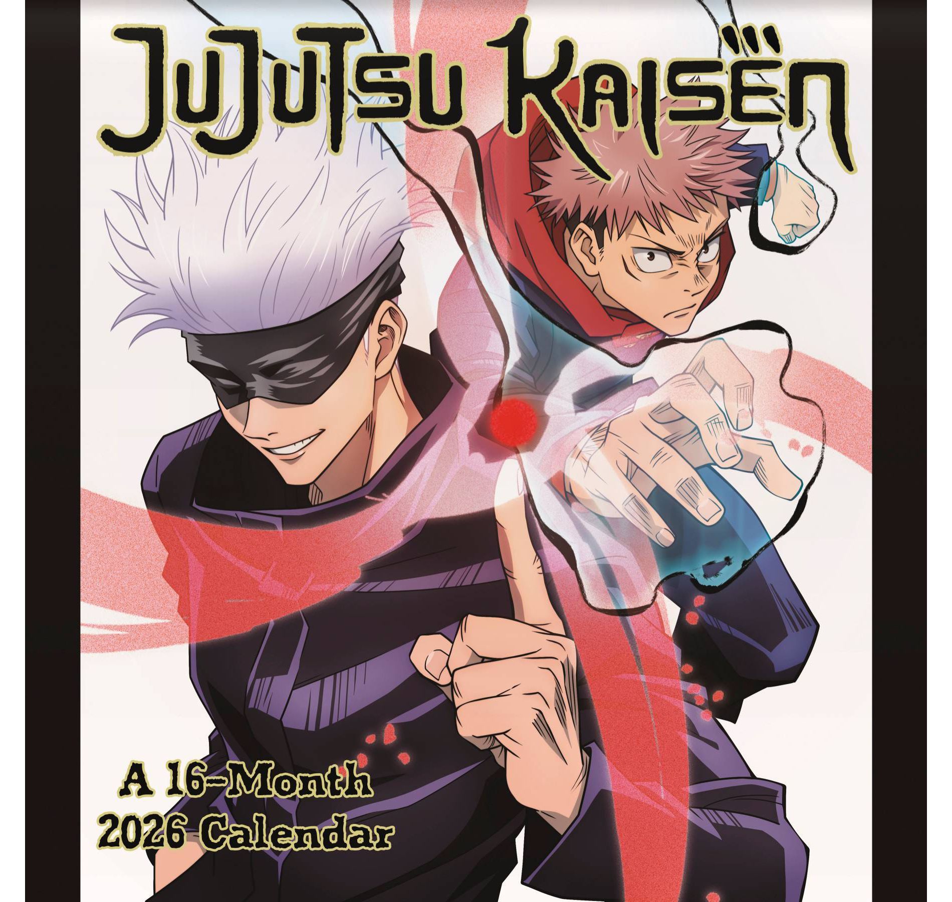 Trends International 2026 Jujutsu Kaisen 12"x12" Wall Calendar