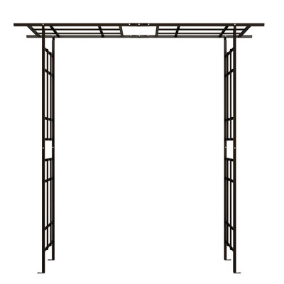 WELLFOR 77.56" Iron Trellis