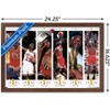 Trends International Michael Jordan - Championships Framed Wall Poster Prints - 3 of 4