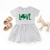 The Juniper Shop Love Clover Toddler Graphic Dress - 2 of 3