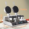 Electric Waffle Cone Maker, Professional Nonstick Waffle Cone Iron, Fast Heating, Heavy Duty Waffle Cone Machine for Cafes, Dessert Shops - 3 of 4