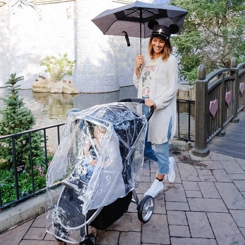 ❤ Universal Pushchair Stroller Buggy Rain Cover Fits Hundreds Of Models Universa 