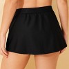 Women's Mid-Rise Swim Skirt - Shade & Shore™ Black - 2 of 4