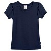 City Threads Girls 100% Cotton Short Sleeve Puff Classic Fit Tee - USA-Made - 3 of 4