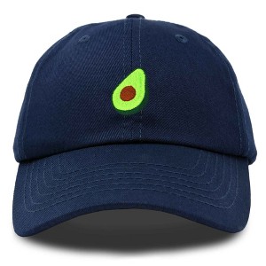 Dalix Avocado Embroidered Mens Cotton Dad Hat Baseball Cap Womens - 1 of 4