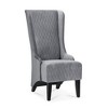 CAVINAS Luxury High Back Velvet Accent Chair,Plush Padded Living Room Chair with Wooden Legs,Modern Comfy Sitting Chair for Bedroom,Office - 2 of 4