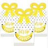Big Dot of Happiness Let's Go Bananas - Square Favor Gift Boxes - Tropical Party Bow Boxes - Set of 12 - 2 of 4
