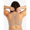 Leading Lady The Indy - Cotton Front-Closure Lace Racerback Bra - 2 of 4