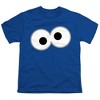Boys' Short Sleeve Sesame Street Cookie Monster Eyes T-Shirt - 2 of 4