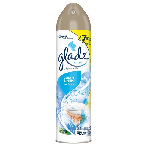 glade freshener 8oz aerosol odor neutralizer lino ambientador carton lasting fresheners fresco gramos