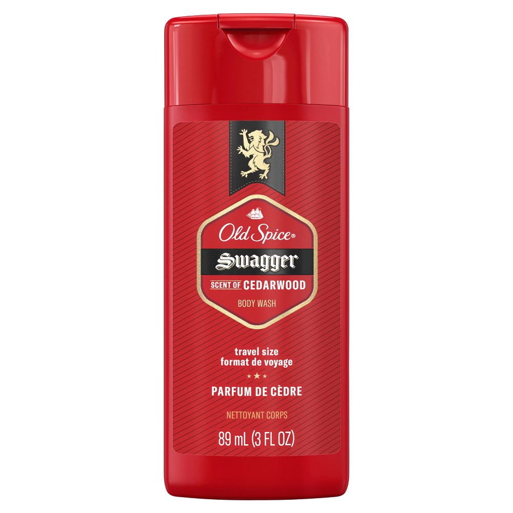 Photos - Shower Gel Old Spice Red Zone Swagger Body Wash - Trial Size - Tropical Scent - 3 fl 