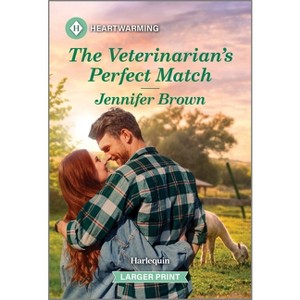 The Veterinarian's Perfect Match - (Haw Springs Romance) Large Print by  Jennifer Brown (Paperback) - 1 of 1