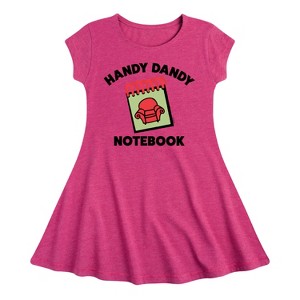 Girls' - Blue's Clues & You! - Handy Dandy Notebook Fit & Flair Cap Sleeve Dress - 1 of 2