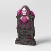 27" Premium Reaper Tombstone Halloween Decorative Prop - Hyde and EEK! Boutique™ - 3 of 3