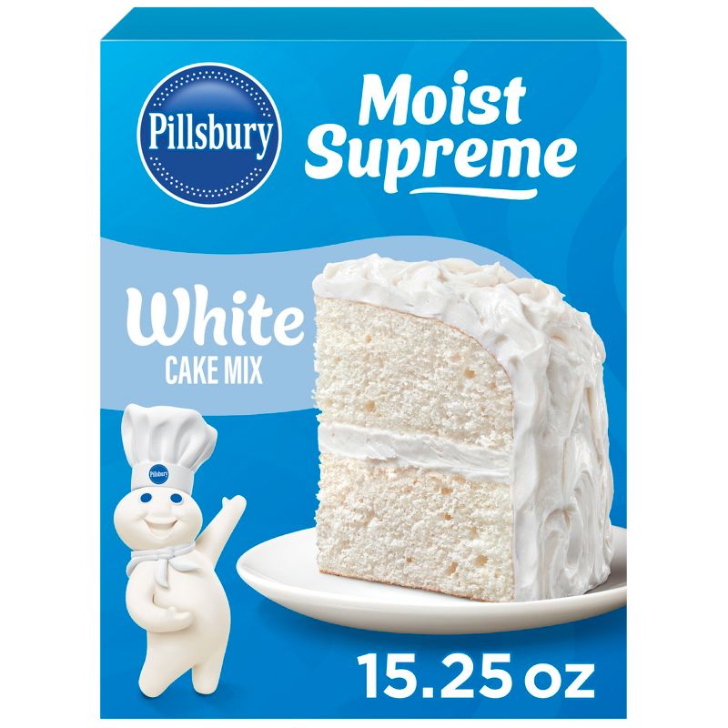 Pillsbury Moist Supreme White Cake Mix - 15.25oz, 1 of 12