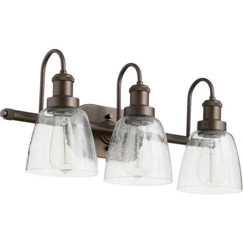 Quorum Lighting 3 - Light Vanity in  Oiled Bronze - image 1 of 1