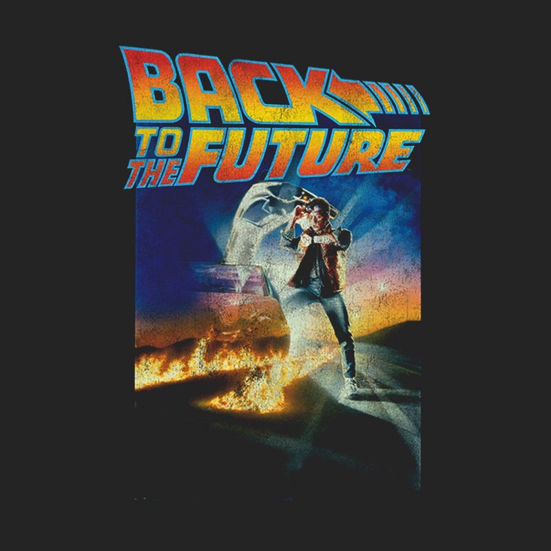 Women's Back to the Future Retro Marty McFly Poster Scoop Neck, 2 of 4