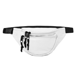 Dalix Fanny Pack w/ 3 Pockets Traveling Concealment Pouch Airport Money Bag - 1 of 4