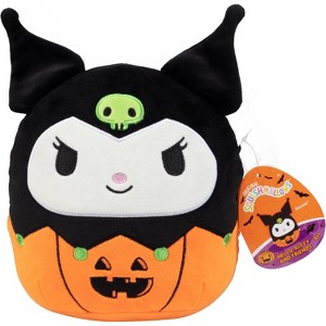 Squishmallows 8-Inch Hello Kitty & Friends Kuromi Pumpkin - Official Jazwares Plush -Sanrio Stuffed Animal Toy - Gift for Kids, Girls & Boys - 1 of 4